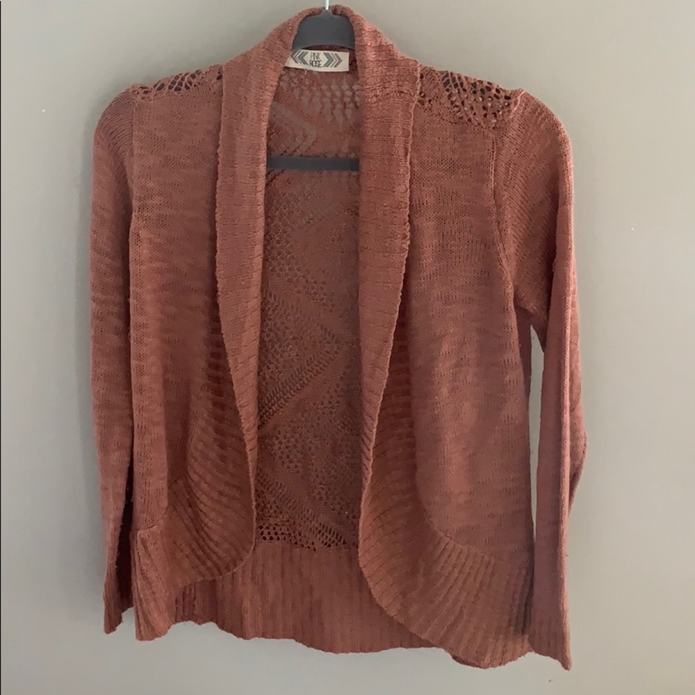Mauve Cardigan